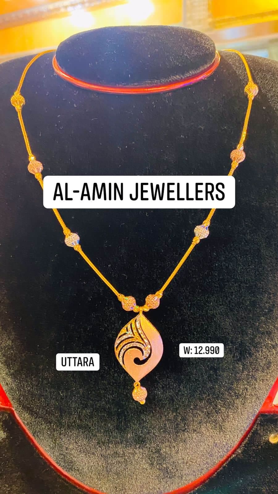 Duabi Rose Gold Chain
