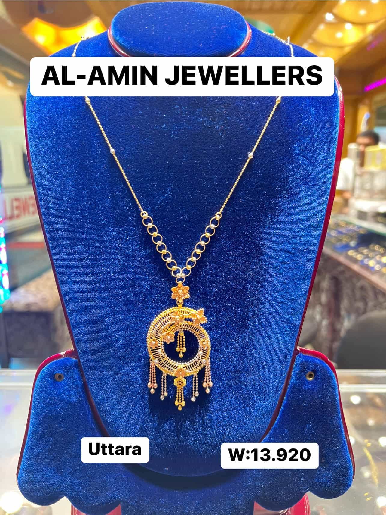 Dubai Exclusive Floral Chain 5