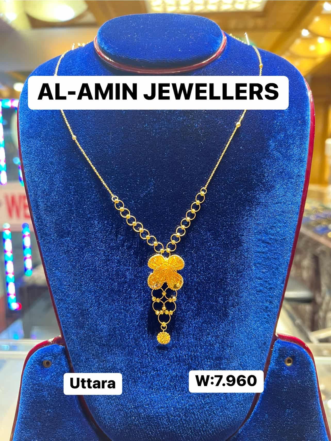 Dubai Exclusive Floral Chain 3