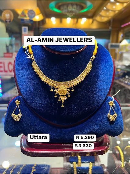 Gold Necklace Price in Bangladesh from Al-Amin Jewellers